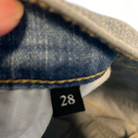 7 For All Mankind Women's High Waist Ankle Gwenevere Farrah Jean_size 28 - Picture 13 of 13